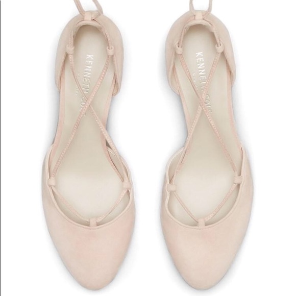 New Kenneth Cole NY Toniann Suede Block Heels 7.5M - Picture 2 of 8